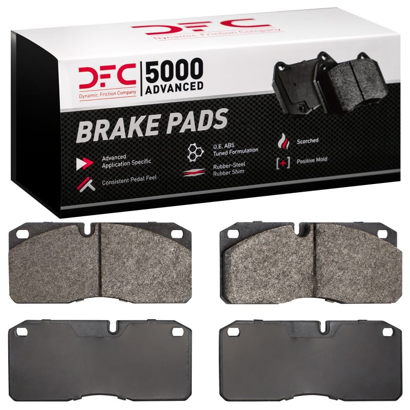 DFC — DFC 87-12 Damon Avanti Rear/Front 5000 Advanced Semi Metallic Brake Pads
DFC Brake Pad Set