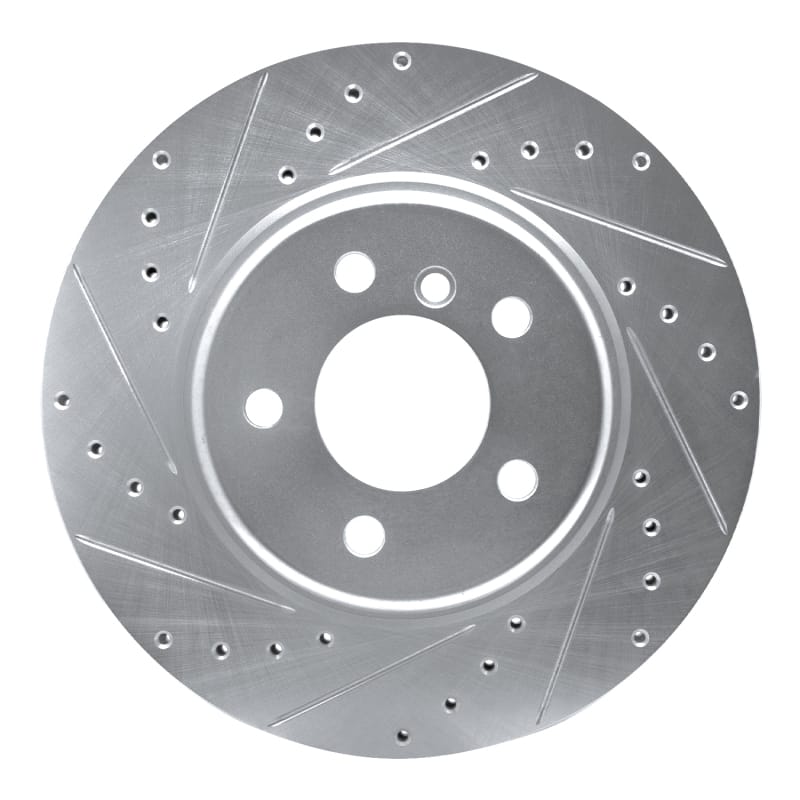 R1 Concepts — R1 11-16 BMW 528I xDrive Front Left Drilled & Slotted Silver Brake Rotor
R1 Brake Rotor Drill