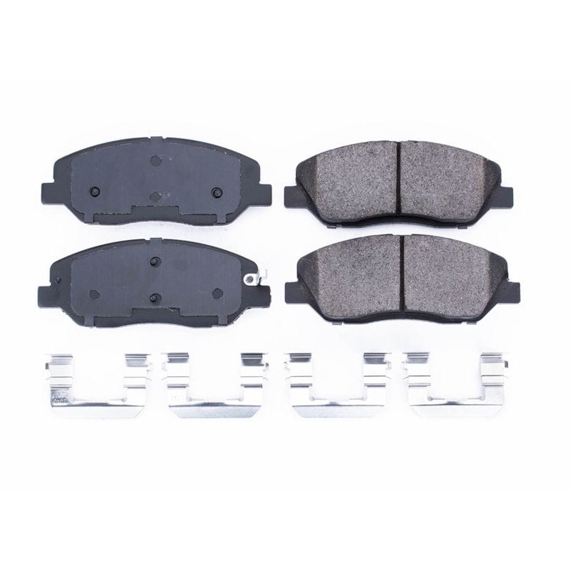 PowerStop — Power Stop 07-10 Hyundai Entourage Front Z17 Evolution Ceramic Brake Pads w/Hardware
Z17 Brake Pads