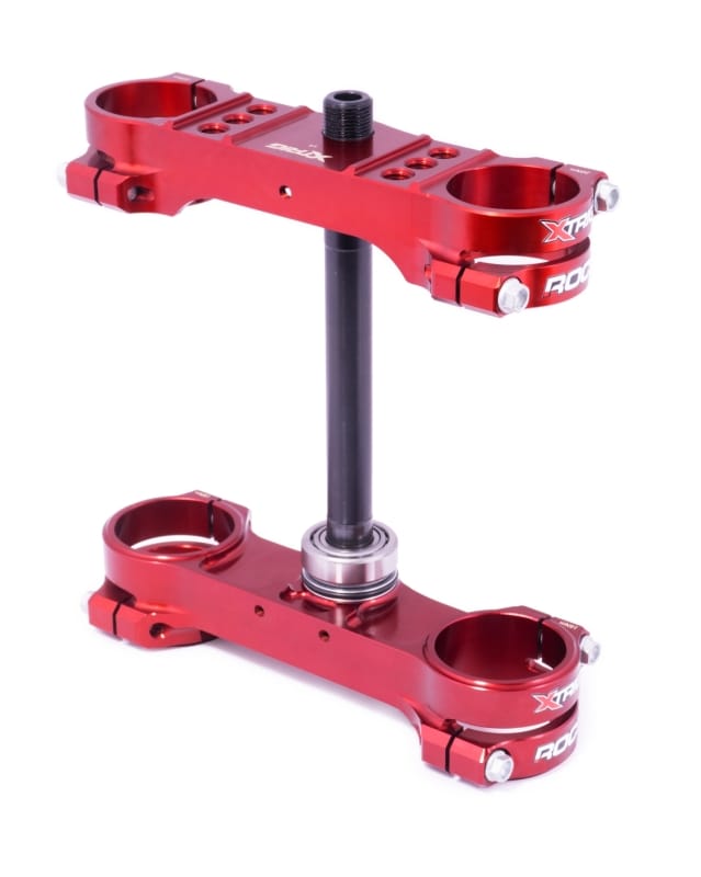XTrig — XTrig 03-19 Husqvarna TC 105/85/ KTM 85-105 SX ROCS Tech Triple Clamp 14 mm. Offset M12 - Bronze