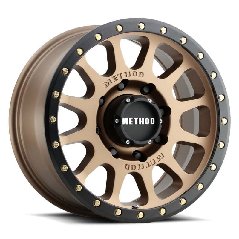Method Wheels — Method MR305 NV 17x8.5 25mm Offset 5x5 94mm CB Method Bronze/Black Street Loc Wheel