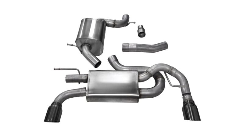 CORSA Performance — Corsa 10-14 Volkswagen GTI Mk6 Black Touring 3.0in Cat-Back Dual Rear Exit Polished Pro-Series Tips
Exhaust