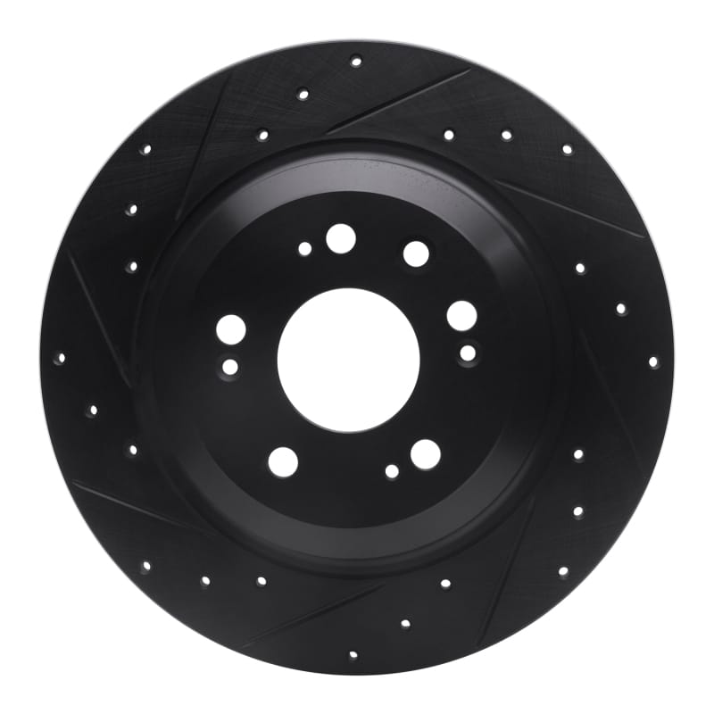 R1 Concepts — R1 09-14 Acura TL Rear Left Drilled & Slotted Black Brake Rotor
R1 Brake Rotor Drill