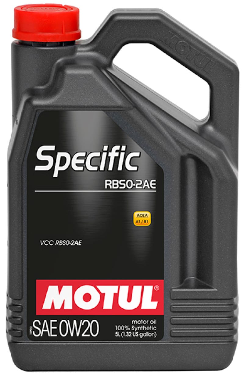 Motul — Motul 5L OEM Synthetic Engine Oil ACEA A1/B1 Specific RBS0-2AE 0W20