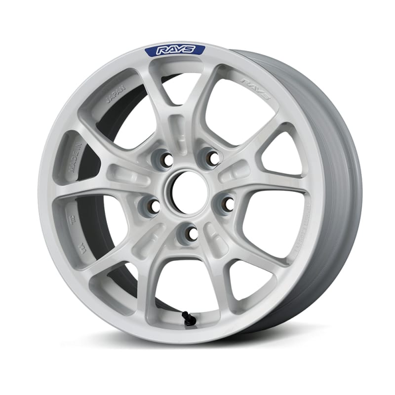 Gram Lights — Gram Lights 57FXZ Rally 15x7.0 ET +35 5x114.3 White Wheel