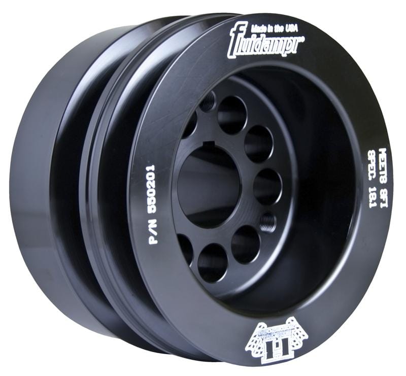 Fluidampr — Harmonic Balancer - Fluidampr - Ford Flathead V8 with Wide Belt Pulley - Each