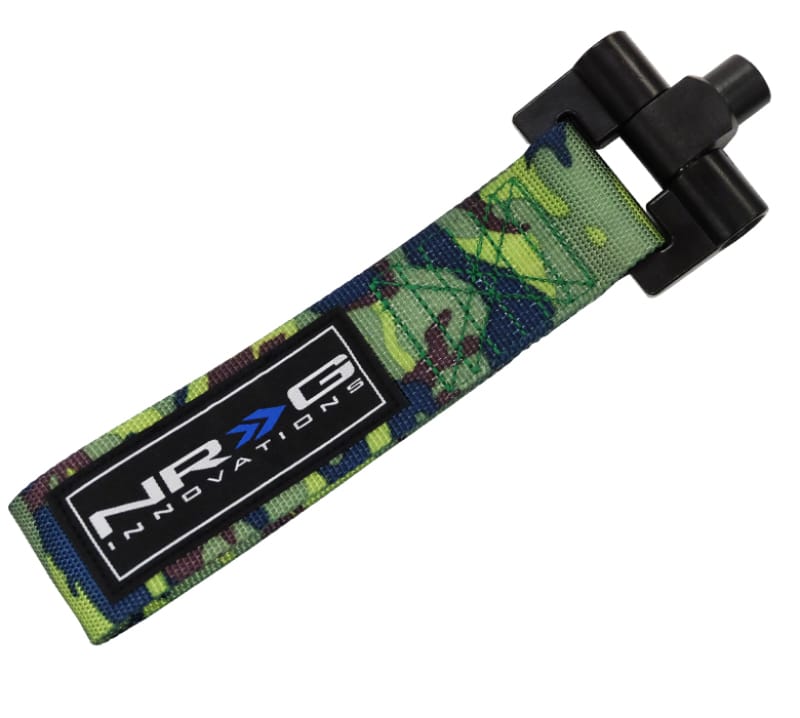 NRG — NRG Bolt-In Tow Strap Camo- Subaru WRX / STI 02-07 (5000lb. Limit)