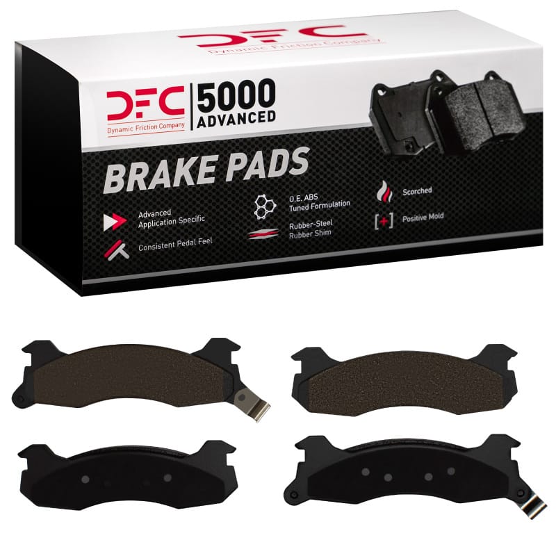 DFC — DFC 82-90 Ford Mustang Rear 5000 Advanced Semi Metallic Brake Pads
DFC Brake Pad Set