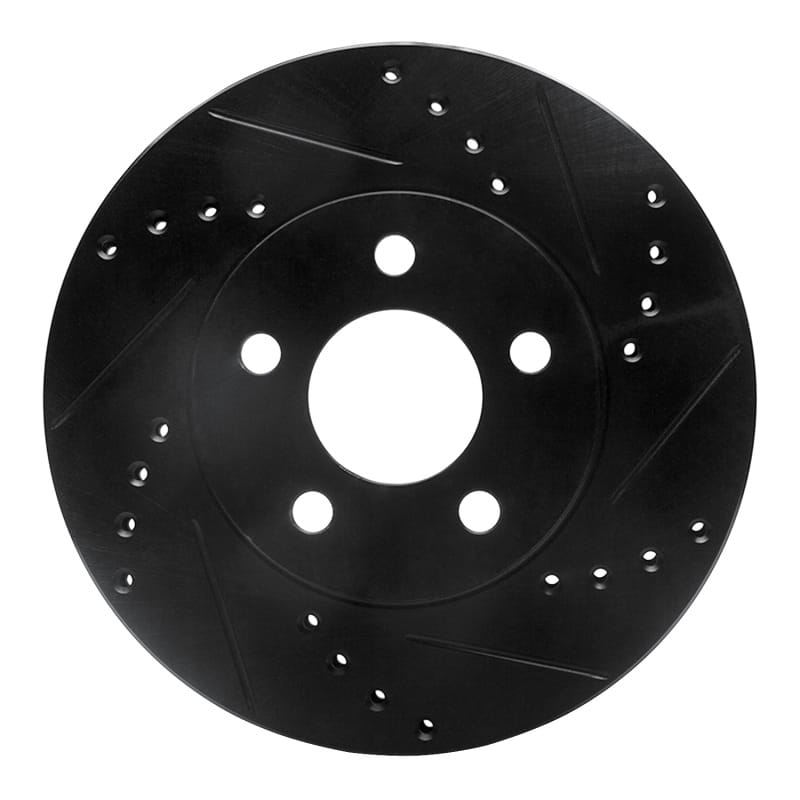 R1 Concepts — R1 00-05 Chrysler Neon Front Right Drilled & Slotted Black Brake Rotor
R1 Brake Rotor Drill