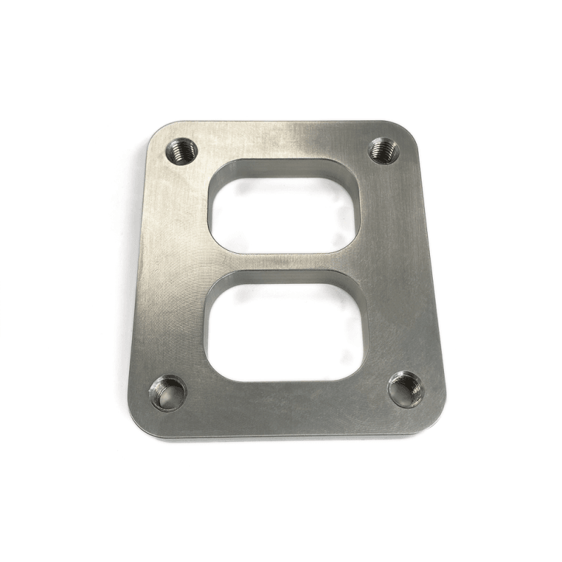 Stainless Bros — Stainless Bros SS304 T4 Turbo Inlet Flange - Divided - 1/2in / 12.7mm - M10 x 1.5mm Threaded