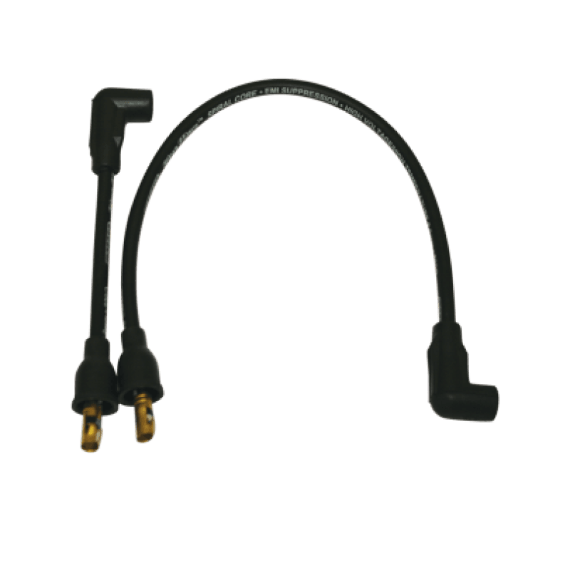 Moroso — Moroso Harley-Davidson 80-84 FL / 84-99 FXST/FLST /91-98 FXD Spiral Core Wire Set - Black