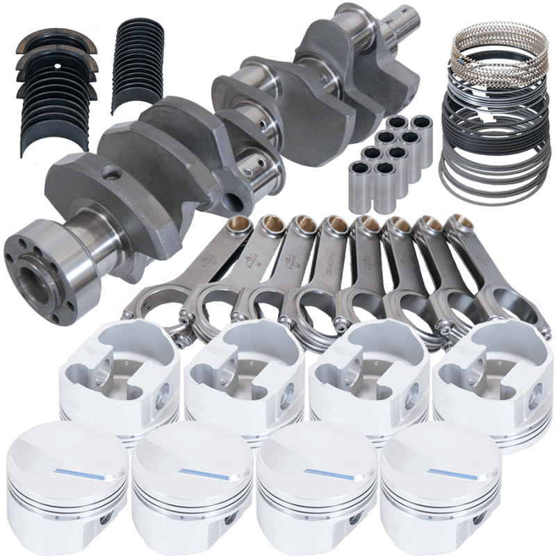 Eagle — Eagle Chevy 454 4.000in Crank 6.135in H-Beam 14cc Closed Chamber 4.280in Pistons Rotating Assembly
Competition Assembly