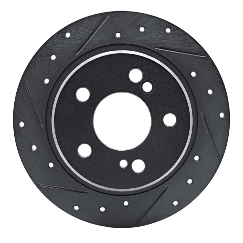 R1 Concepts — R1 90-95 Mercedes-Benz 300SL Rear Left Drilled & Slotted Black Brake Rotor
R1 Brake Rotor Drill
