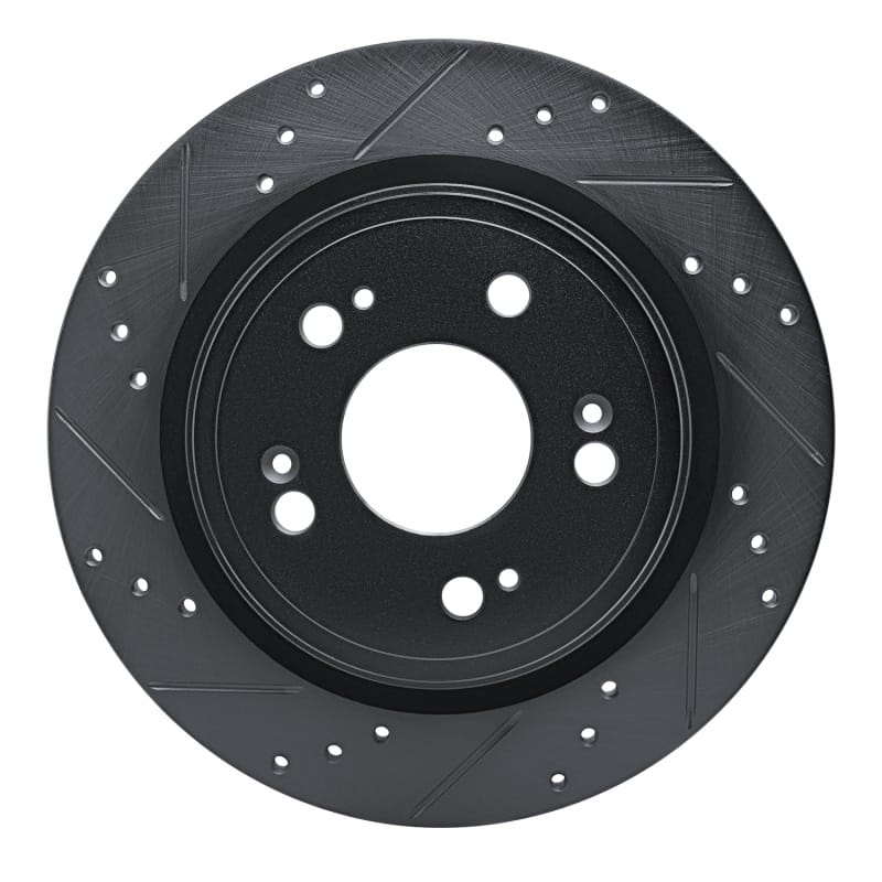 R1 Concepts — R1 14-20 Acura RLX Rear Left Drilled & Slotted Black Brake Rotor
R1 Brake Rotor Drill