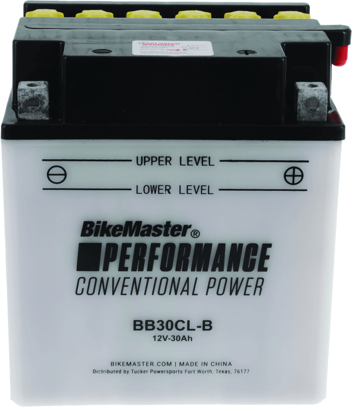 BikeMaster — BB30CL-B Battery, 300 CCA