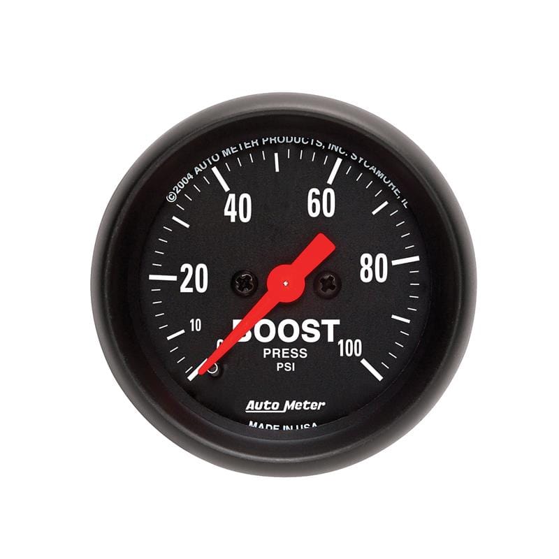AutoMeter — Autometer Z Series 52mm 0-100 PSI Mechanical Boost
GA 2" BST 100PSI M Z