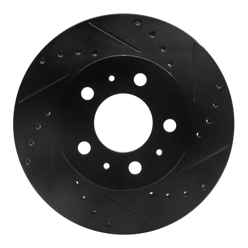 R1 Concepts — R1 95-97 Ford Crown Victoria Front Right Drilled & Slotted Black Brake Rotor
R1 Brake Rotor Drill