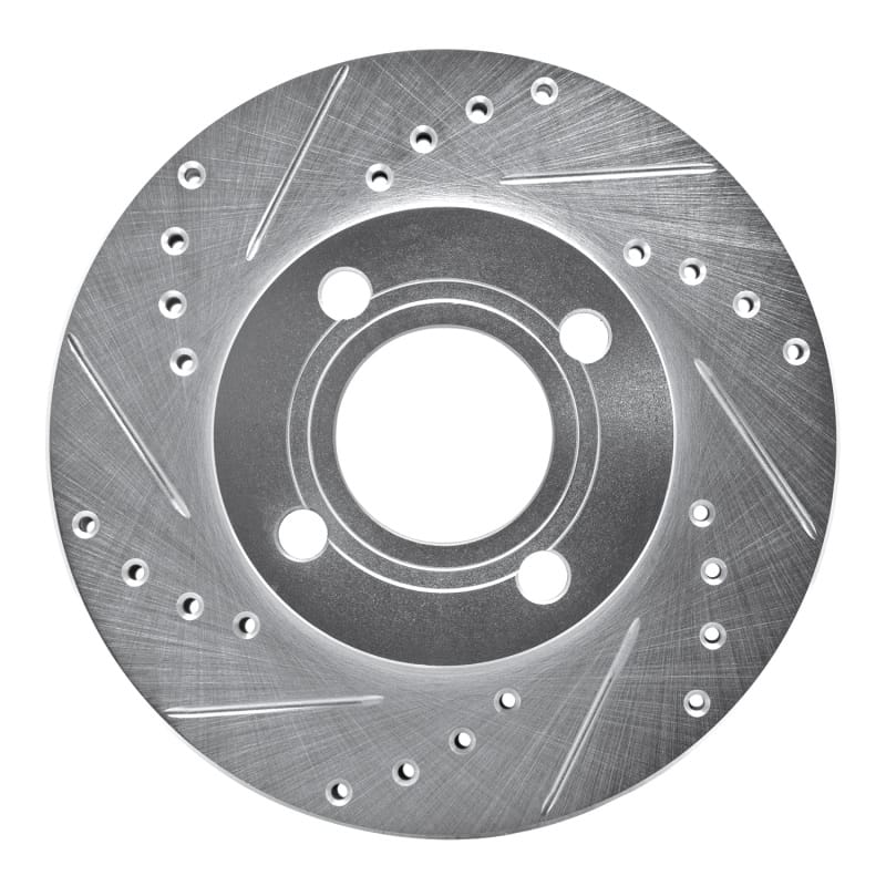 R1 Concepts — R1 84-87 Audi 4000 Quattro Front Left Drilled & Slotted Silver Brake Rotor
R1 Brake Rotor Drill