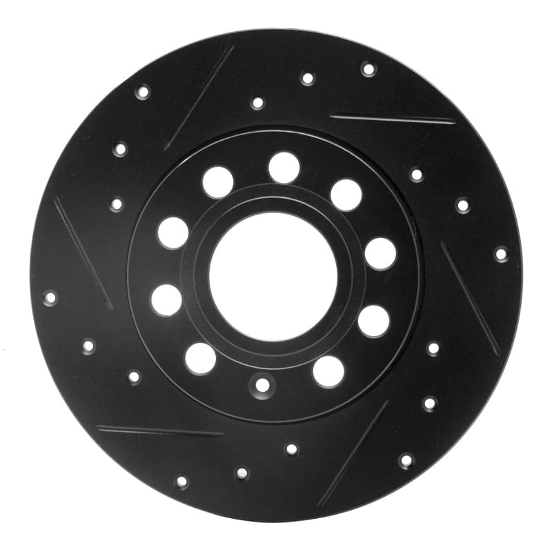 R1 Concepts — R1 05-13 Audi A3 Rear Left Drilled & Slotted Black Brake Rotor
R1 Brake Rotor Drill