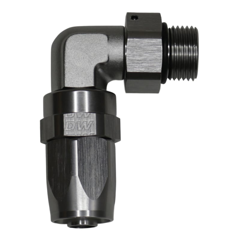 DeatschWerks — DeatschWerks 8AN ORB Female Swivel 90-Degree Hose End CPE - Anodized DW Titanium
Lines & Fittings