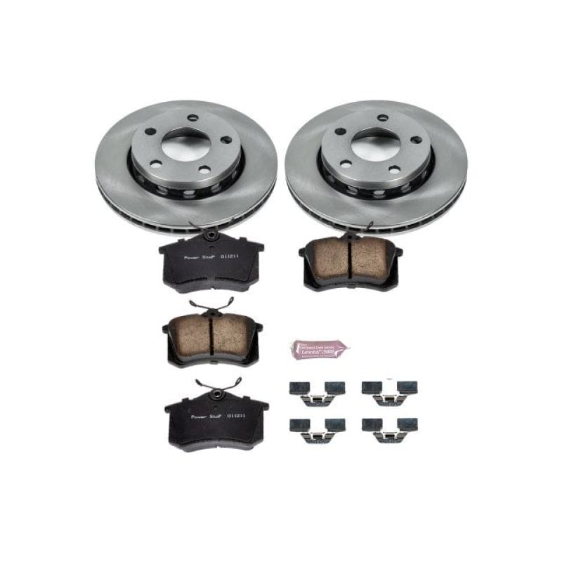 PowerStop — Power Stop 00-02 Audi S4 Rear Autospecialty Brake Kit