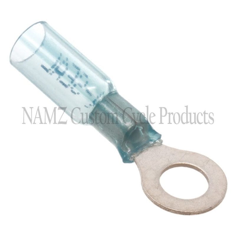 NAMZ — NAMZ Heat Sealable .25in. Ring Terminals 16-14 (25 Pack)