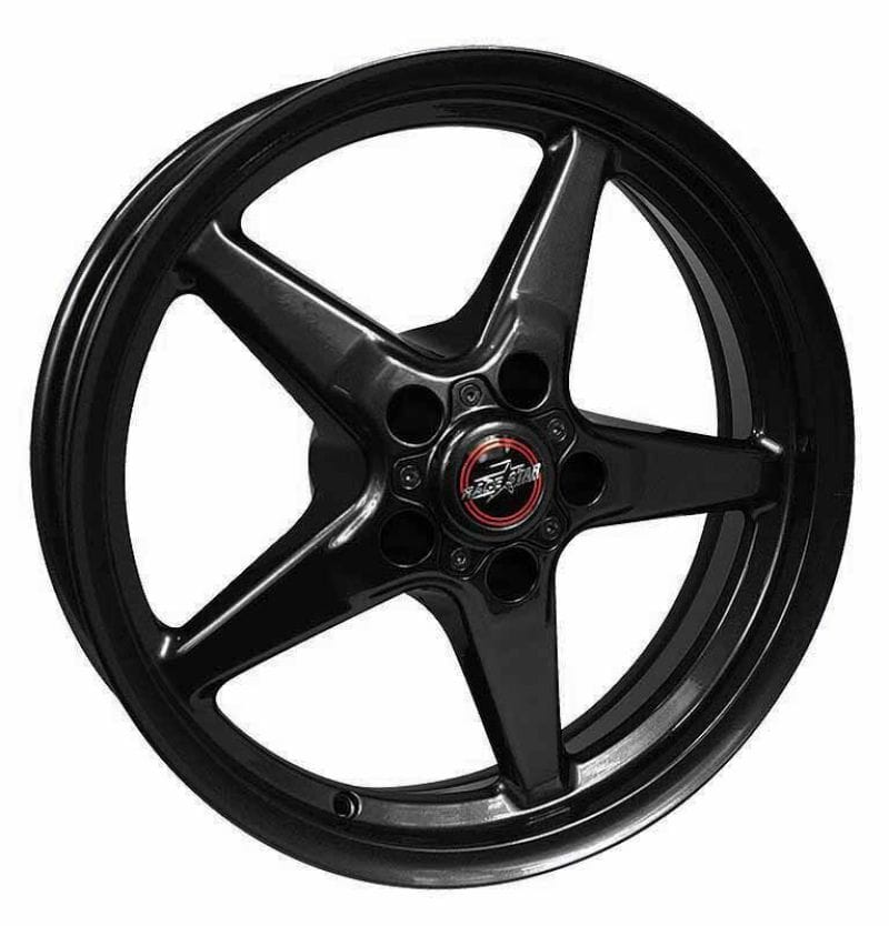 Race Star — Race Star 92 Drag Star 15x10.00 5x4.75bc 5.50bs Direct Drill Gloss Black Wheel