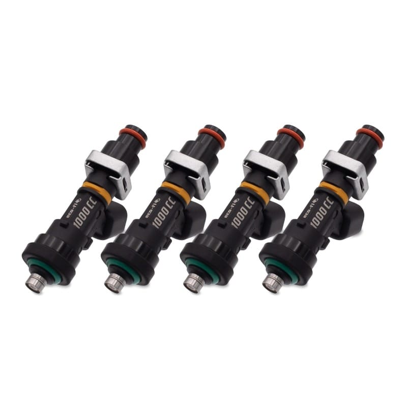 BLOX Racing — BLOX Racing Eco-Fi Street Injectors 1000cc/min w/1in Adapter For Honda B/D/H Series - Set of 4