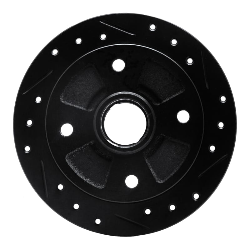 R1 Concepts — R1 1987-1994 Mazda 323 Rear Right Drilled & Slotted Black Brake Rotor
R1 Brake Rotor Drill