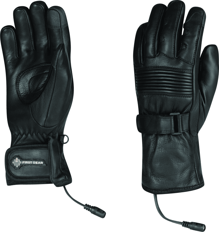 FIRSTGEAR — Heated Rider I-Touch Gloves, Womens, L, Black