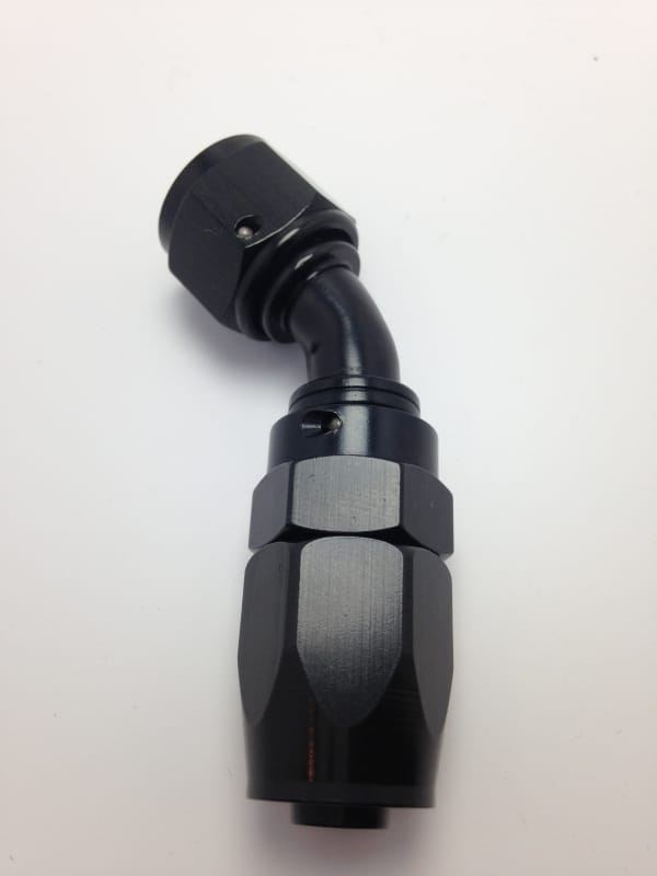 Fragola — Fragola -16AN Fem x -12AN Hose 60 Degree Reducing Hose End - Black
