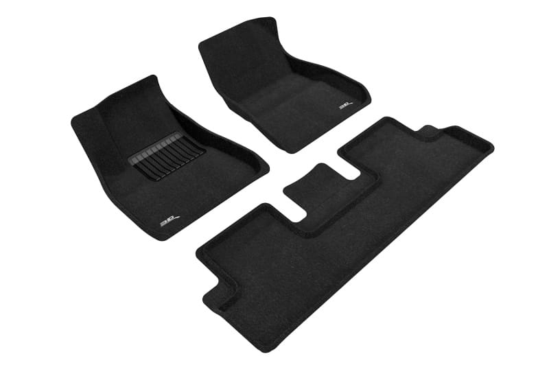 3D MAXpider — 3D MAXpider 18-19 Tesla Model 3 Elegant Black R1 R2
Floor Mat Set