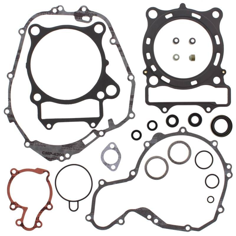 Vertex Pistons — Vertex Gaskets 03-04 Polaris Predator 500 Complete Gasket Kit w/ Oil Seals