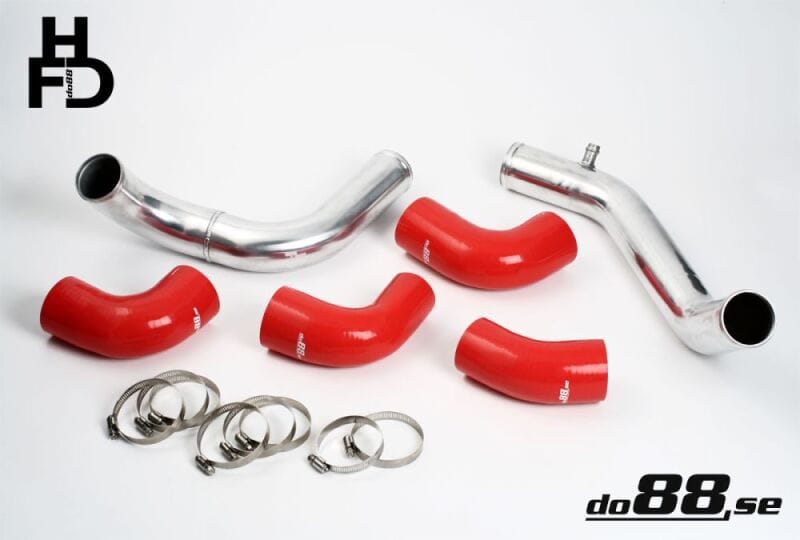 do88 — do88 Volvo 7/940 Turbo Center Connection Pipe Kit Red Hoses standard Throttle Body