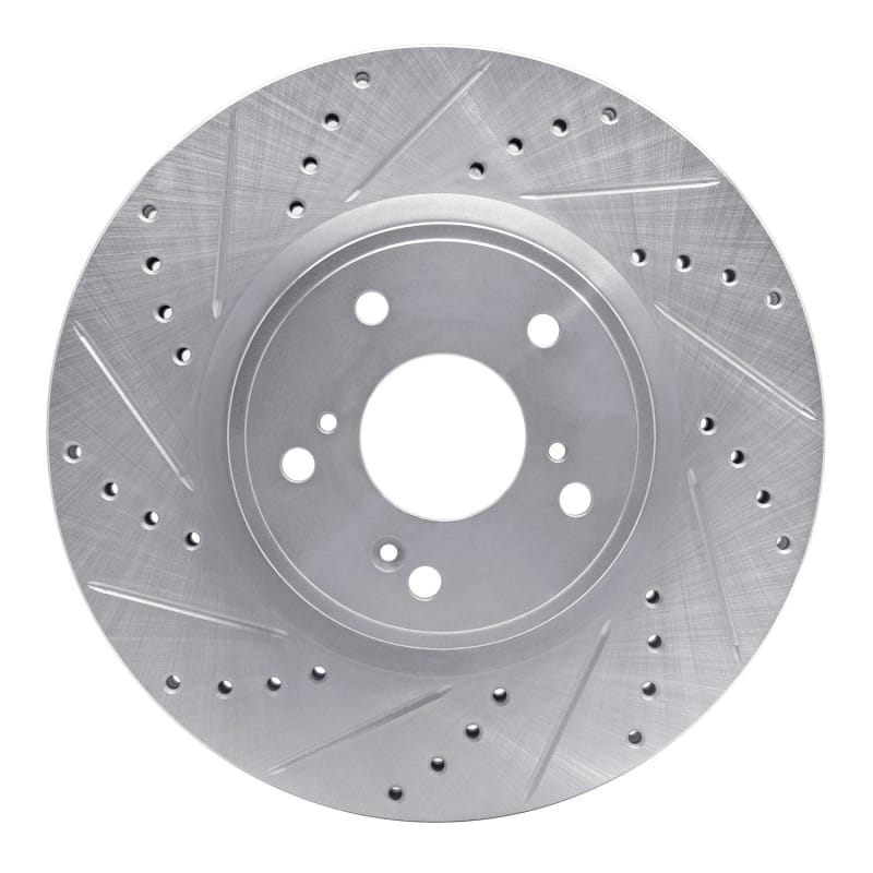 R1 Concepts — R1 2013-2025 Acura ADX Front Left Drilled & Slotted Silver Brake Rotor
R1 Brake Rotor Drill