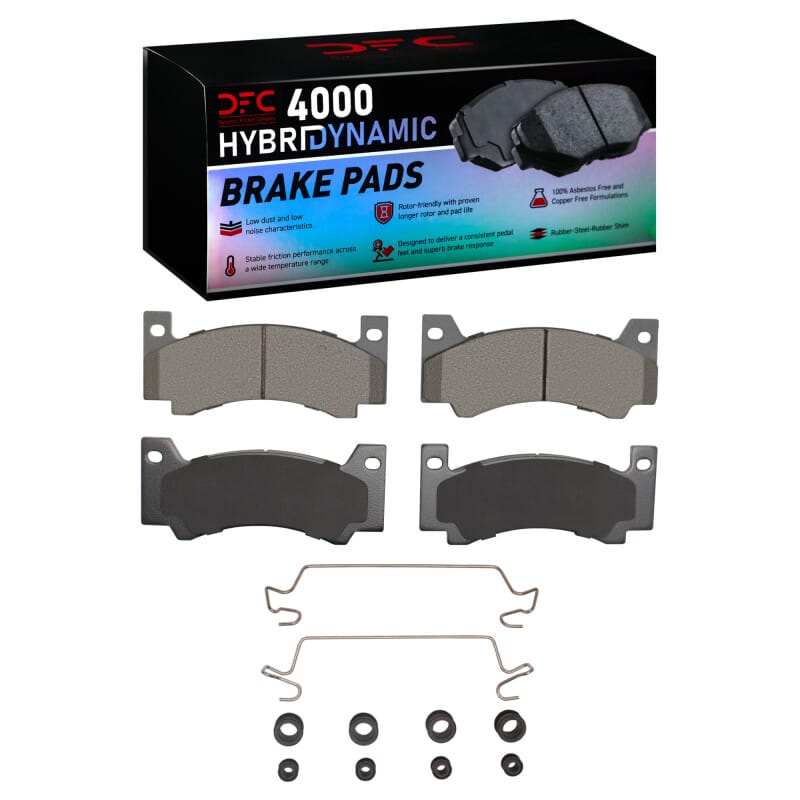DFC — DFC 69-76 American Motors AMBASSADOR Front 4000 HybriDynamic Brake Pads and Hardware Kit
DFC Brake Pad Set