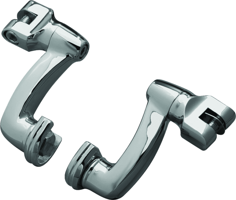 Kuryakyn — Longhorn Offset Peg Mounts Chrome Pair