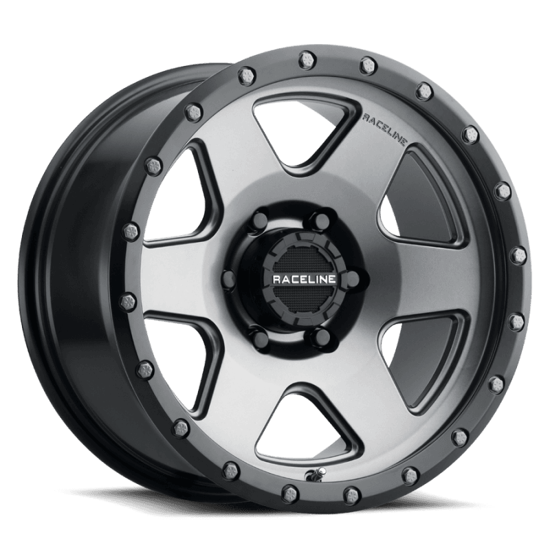 Raceline — Raceline 946G Boost 17x9in / 6x139.7 BP / 0mm Offset / 107.95mm Bore - Gunmetal Wheel