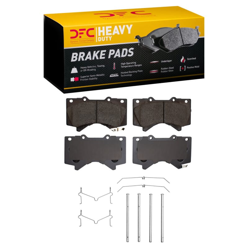 DFC — DFC 07-22 Lexus LX570 Front Heavy Duty Pads and Hardware Kit
DFC Brake Pad Set