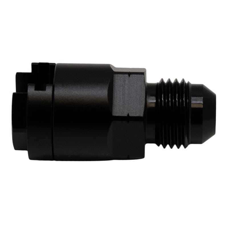 DeatschWerks — DeatschWerks 6AN Male Flare to 5/16in Female EFI Quick Connect Adapter - Anodized Matte Black
Lines & Fittings
