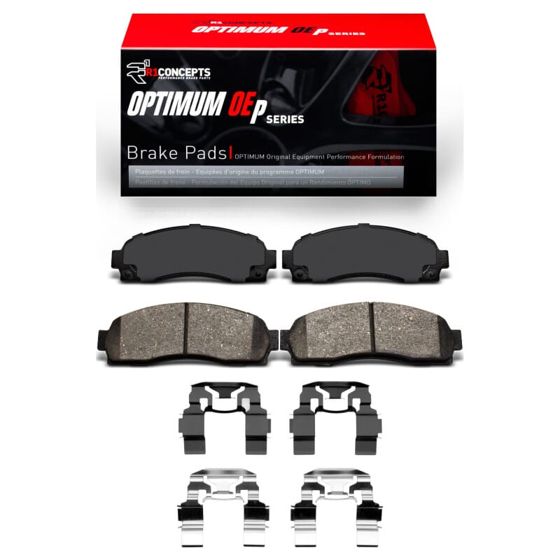 R1 Concepts — R1 03-05 Ford Explorer Sport Trac Front Optimum OE Pads & Hardware Kit
R1 Optimum Oe Pads a