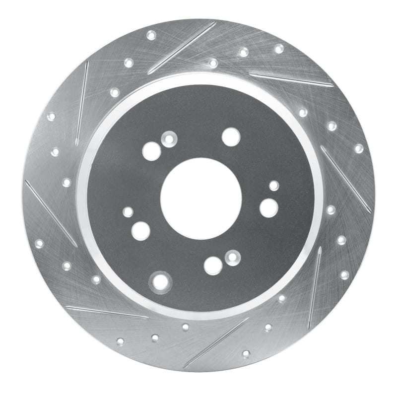 R1 Concepts — R1 07-17 Acura MDX Rear Left Drilled & Slotted Silver Brake Rotor
R1 Brake Rotor Drill