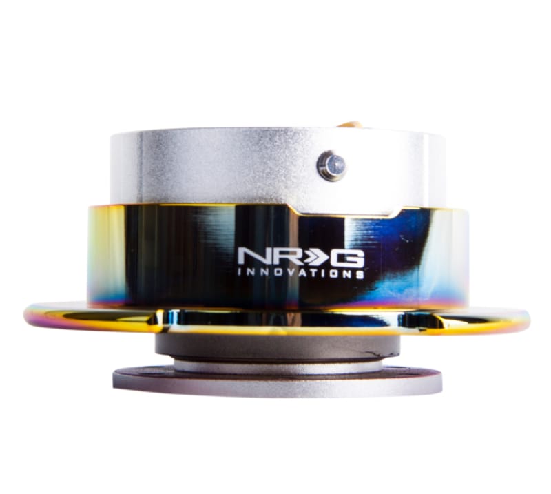 NRG — NRG Quick Release Gen 2.5 - Silver Body / Neochrome Ring