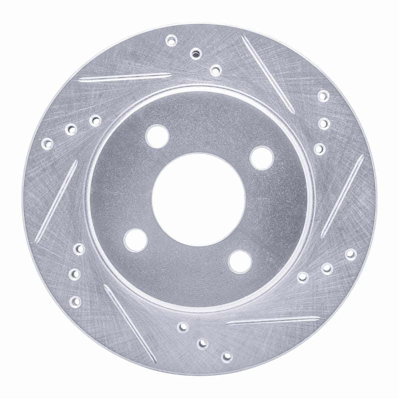 R1 Concepts — R1 95-96 Dodge Neon (USA/Canada) Front Right Drilled & Slotted Silver Brake Rotor
R1 Brake Rotor Drill