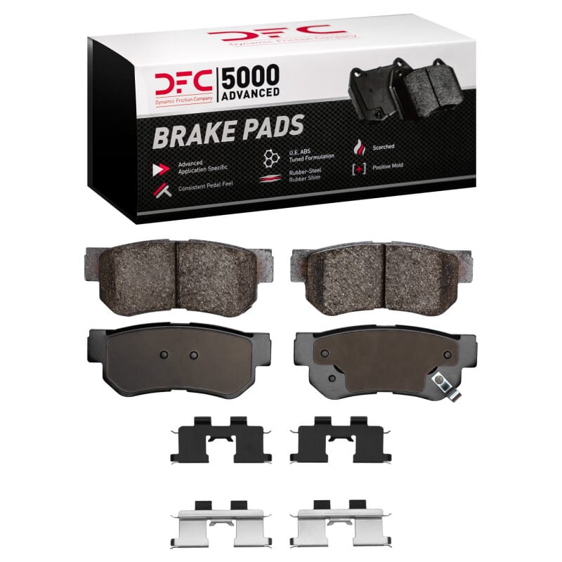 DFC — DFC 99-10 Hyundai XG350 Rear 5000 Advanced Ceramic Brake Pads and Hardware Kit
DFC Brake Pad Set