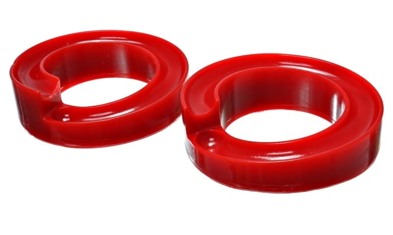 Energy Suspension — Energy Suspension 1in Lift Isolator Set - Red
CoilSprngInsulator