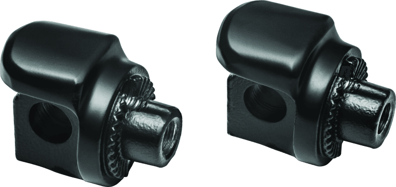 Kuryakyn — Kuryakyn Non-Pivot Splined Peg Adapter Harley-Davidson Models Black
