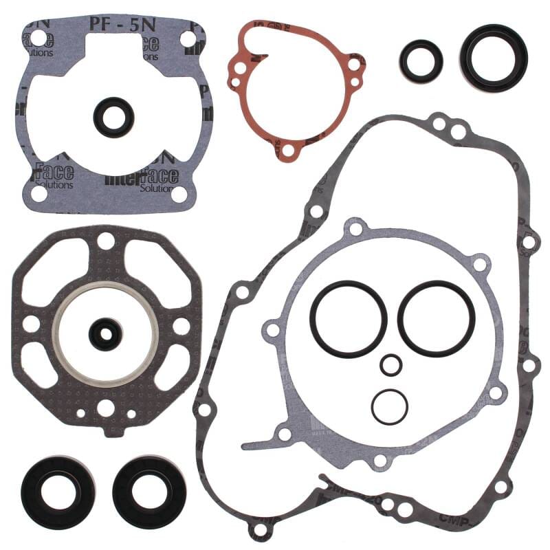 Vertex Pistons — Vertex Gaskets 86-87 Kawasaki KX80 Complete Gasket Kit w/ Oil Seals