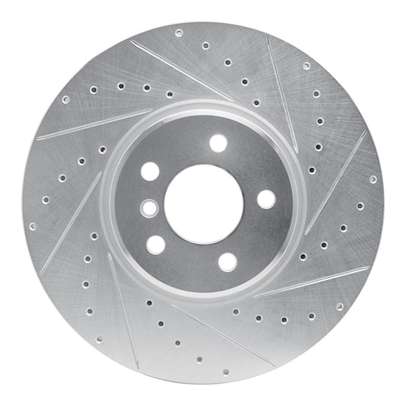 R1 Concepts — R1 08-19 BMW X5 Front Right Drilled & Slotted Silver Brake Rotor
R1 Brake Rotor Drill