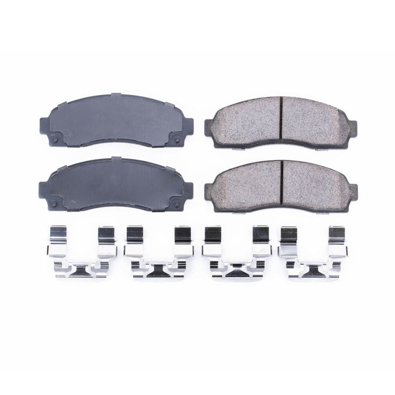 PowerStop — Power Stop 05-06 Chevrolet Equinox Front Z17 Evolution Ceramic Brake Pads w/Hardware
Z17 Brake Pads